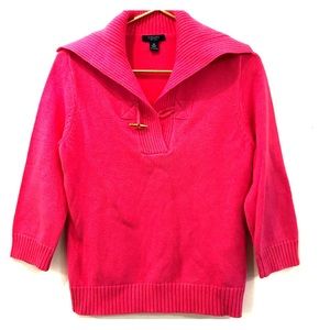 Chaps women’s M sweater top